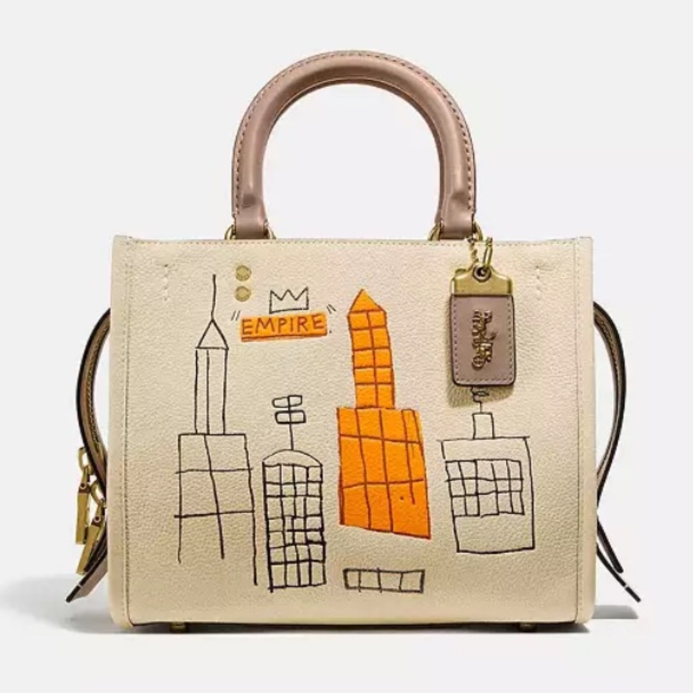 Coach X Jean Michel Basquiat Rogue Bag 25